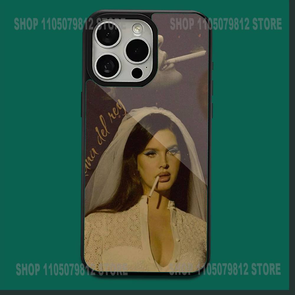 Girl Singer L-Lana D-Del Rey Phone Case For iPhone17,16,15,14,13,12,11,Plus,Pro,Max,Mini Soft Magesafe Magnetic Wireless Charge