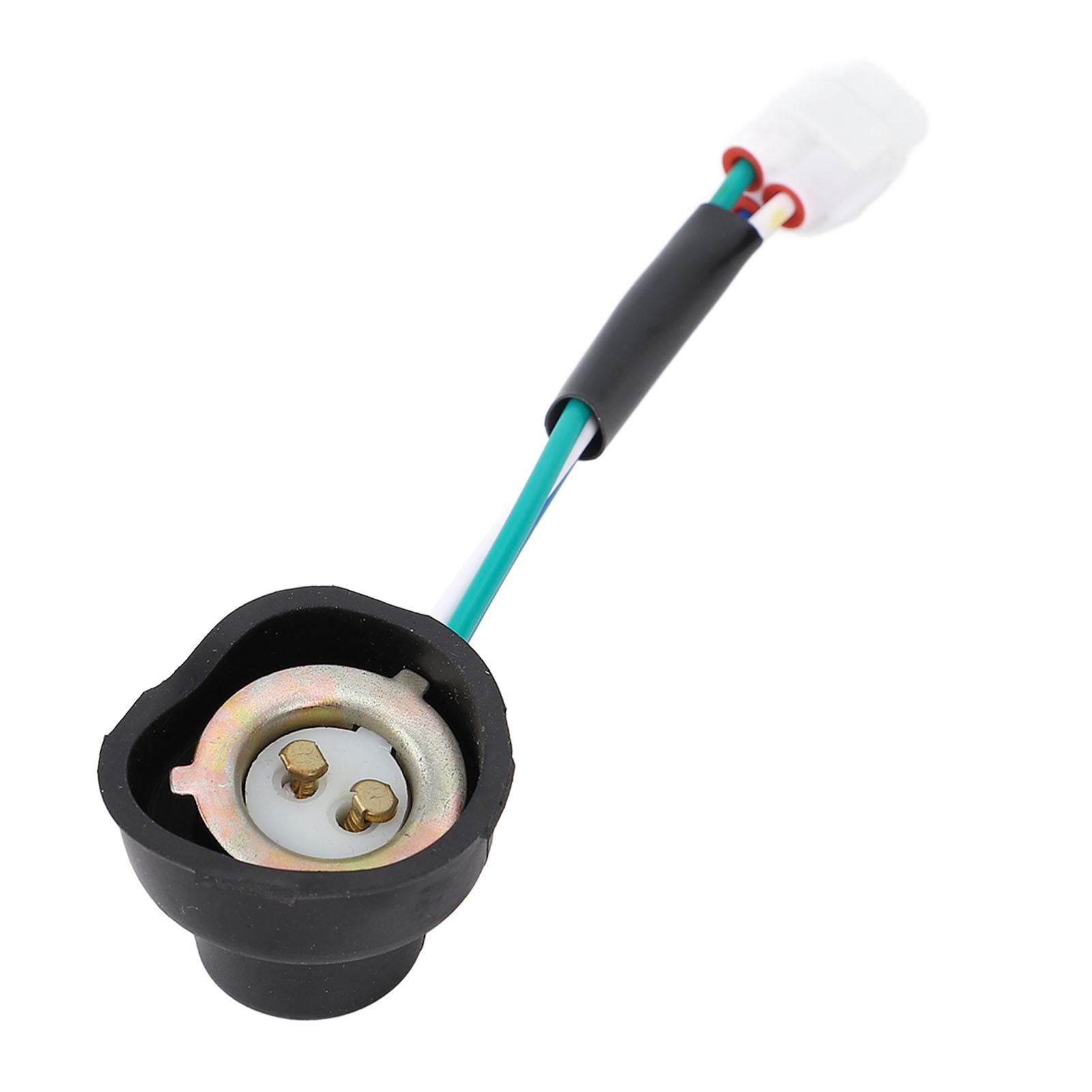 

Headlight Socket Cord Wiring 5EH 84340 00 00 Shockproof Headlamp Socket Replacement for Grizzly 600 YFM600F YFM660FAH