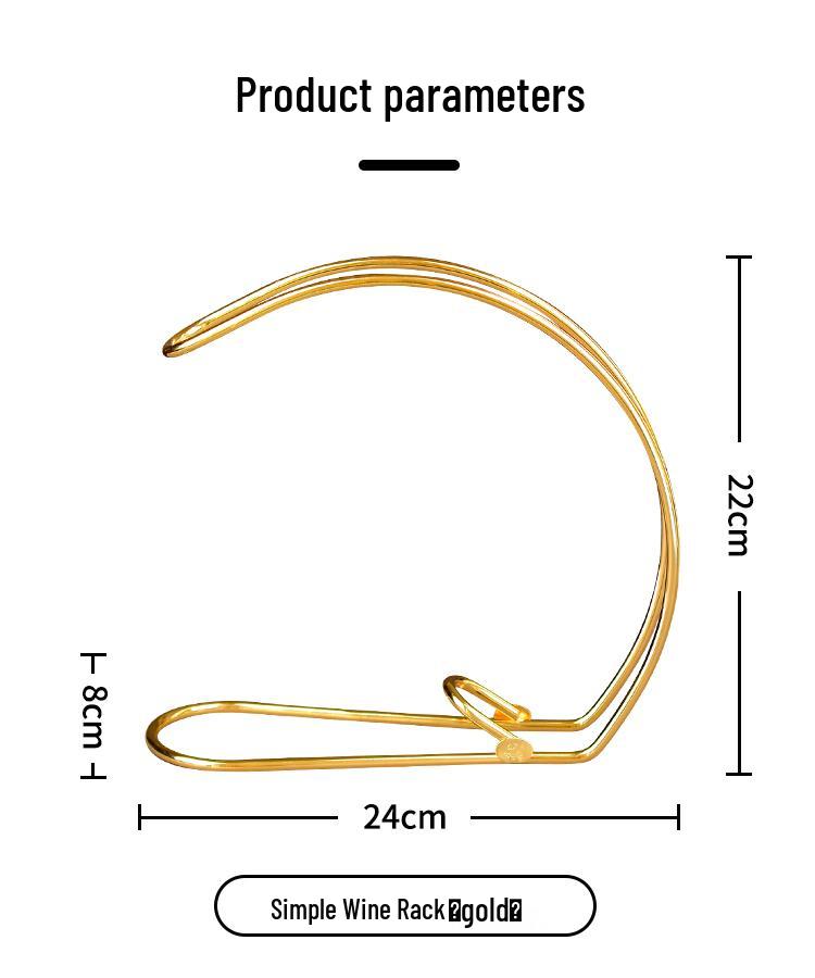 Luxury Red Wine Rack: Elegant Slanted Holder for Wine Bottle Display and Home Decoration