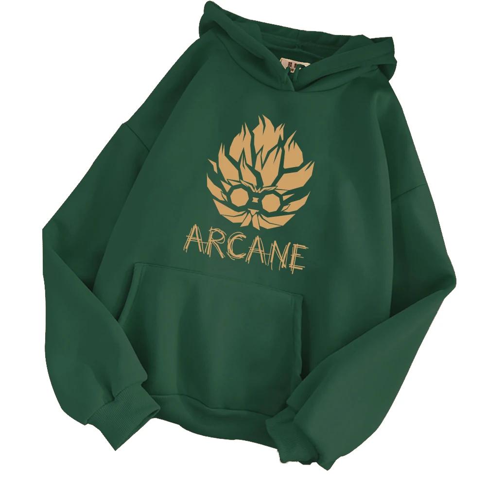 Arcane Heimerdinger Sudadera con capucha de estilo minimalista Harajuku Jersey Tops Sudadera Regalo para fanáticos