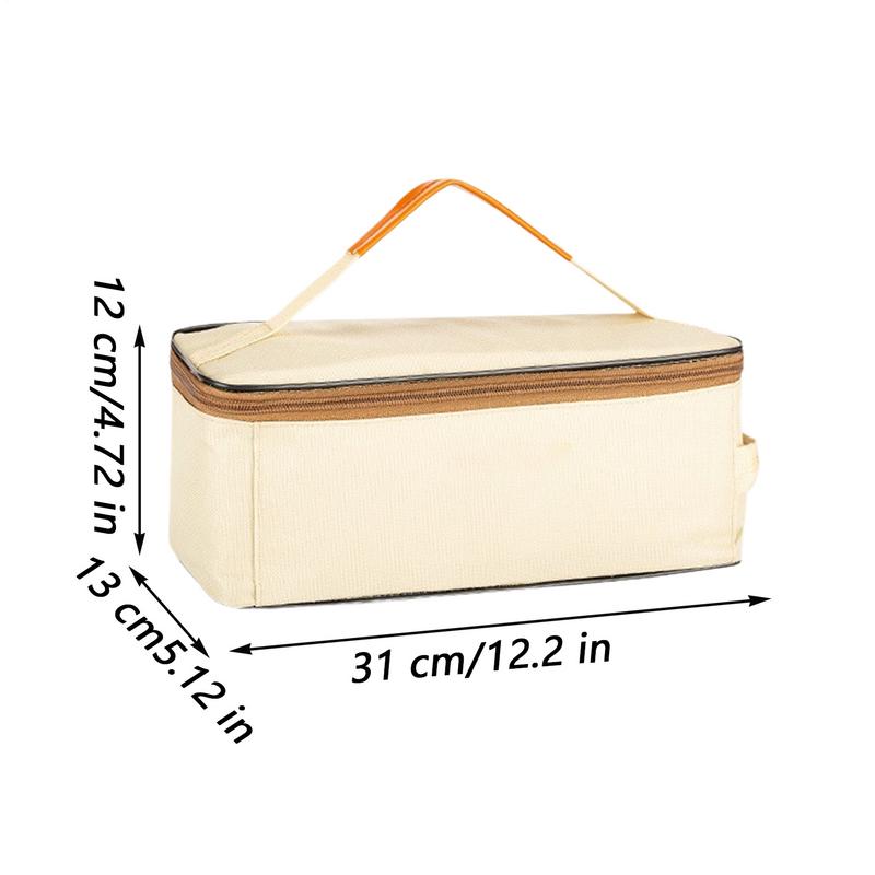 Camping Travel Cookware Organizer Bag Camping Cookware Storage Containers High Capacity Kitchenware Utensil Container For Hiking