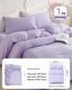 Sterilized Disposable Double Bedding Set: Includes Bed Sheets, Pillowcases, Duvet Covers, Fitted Sheets - Ideal for Travel and Hotels