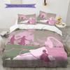atonement Pattern Bedding Quilt Set Quilt Cover Pillowcase Home Decoration Birthday Gift (1 * duvet cover + 2 * pillowcase, without core)