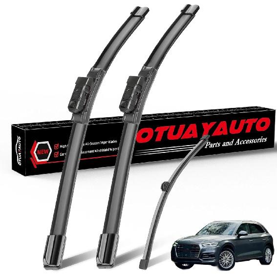 OTUAYAUTO 22"+22" Windshield Wiper Blades Replacement for Chevrolet Silverado 1500 2500 3500 1999-2006 2019-2024 Front Window Wiper Fit Factory