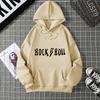 Letter Print Women Sweatshirt Soft Casual Loose Vintage Female Hoodies Winter Warm Fleece Student Tops