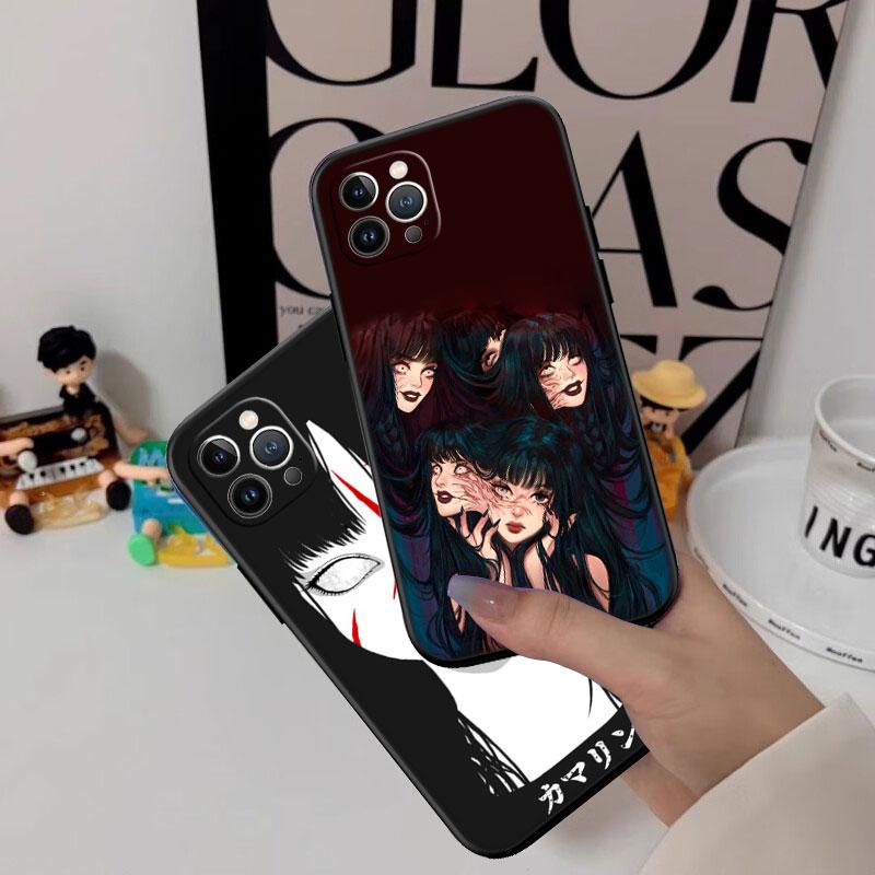 Junji Ito Tomie Phone Case for Samsung Galaxy M06 M15 M16 M35 M55 M56 A36 A42 A50 A50S A51 A52 A32 A33 A05 A05S A06 A16 A20