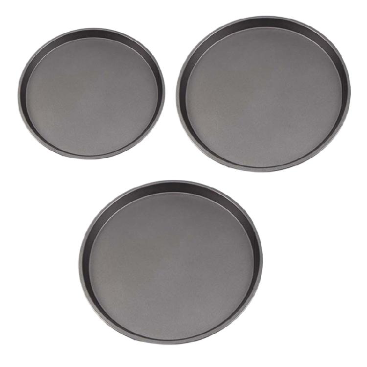 9/10/11/12-Inch Pizza Baking Tray for Home Kitchen Oven Microwave Restaurants