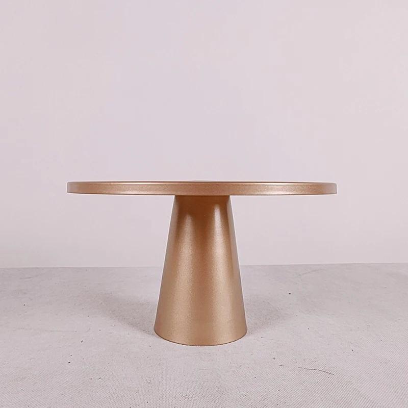 Elegant Round Pedestal Dessert Table Cake Stand Holder Cupcake High Tray Display Rack Bakeware Wedding Birthday Party Decoration