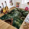 Tropical Rainforest Lake View Area Rug Non-Slip Washable Soft Nature Scenic Floor Mat for Living Room Bedroom Home Decor