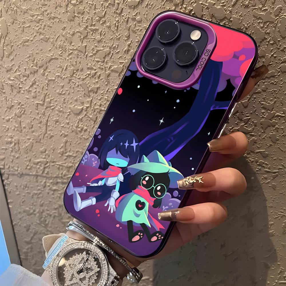 D-Deltarune R-Ralsei Mov Mat Rezistent la Șocuri Husă Telefon Pentru iPhone 17,16,15,14,13,12,11,Pro,XS,Max,Plus,Mini,SE4,E