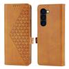 Samsung Folding Screen Leather Case - Calf Pattern Embossed Mobile Phone Case for ZFold4, Fold3, Z Fold5