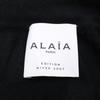 ALAIA [Domestically Authorized] AA9R2187CM626 Crinoline Flare Fine Knit Mini Skater Dress / dress 38 blackUsed