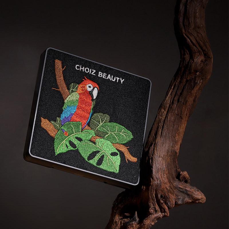 CHOIZ BEAUTY 12-Color Sparkle Eyeshadow Palette Glitter & Shimmer Makeup Kit, Highly Pigmented Colorful Eye Shadow Palette