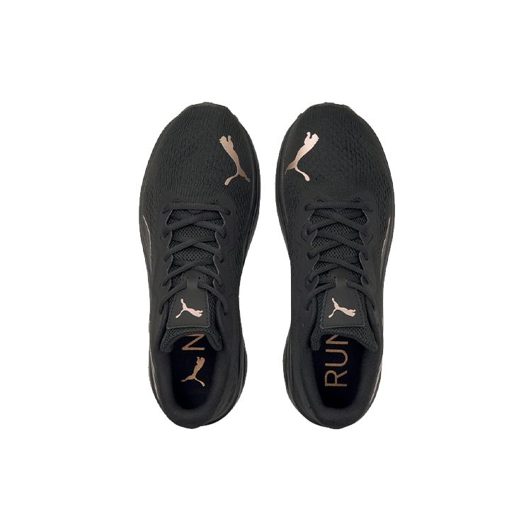 Puma Aviator Black Rose Gold Unisex Sneakers 195175-06