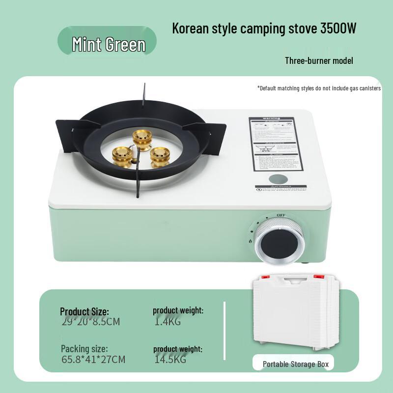 

Portable Outdoor Smart Cassette Stove One Size