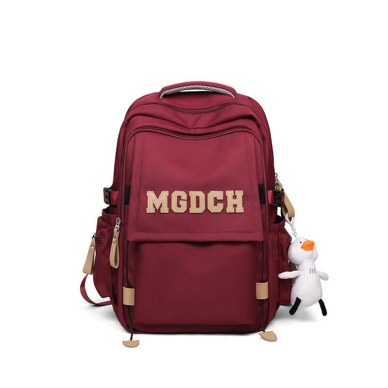 School Bag Female Fashion College High School Backpack Junior High School Primary School Student Large Capacity Backpack Luggage
