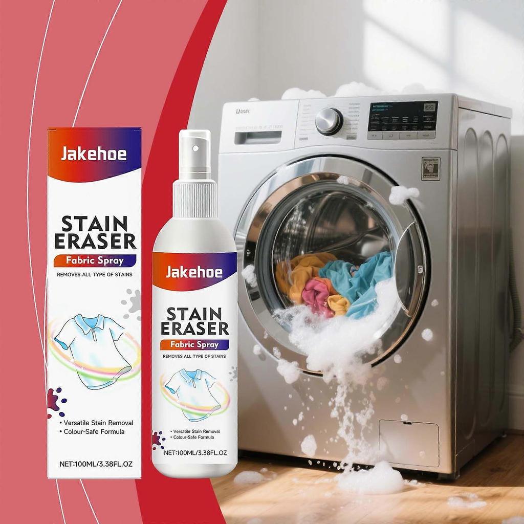 Fabric Stain Remover Spray for Clothes Gentle Clean, Lifts Oil Stains, Fresh Fragrance