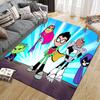 Teen Titans gehen! Niedlicher quadratischer Teppich, rutschfeste Fußmatte für Wohnzimmer zu Hause, perfektes Geschenk für Fans.chl