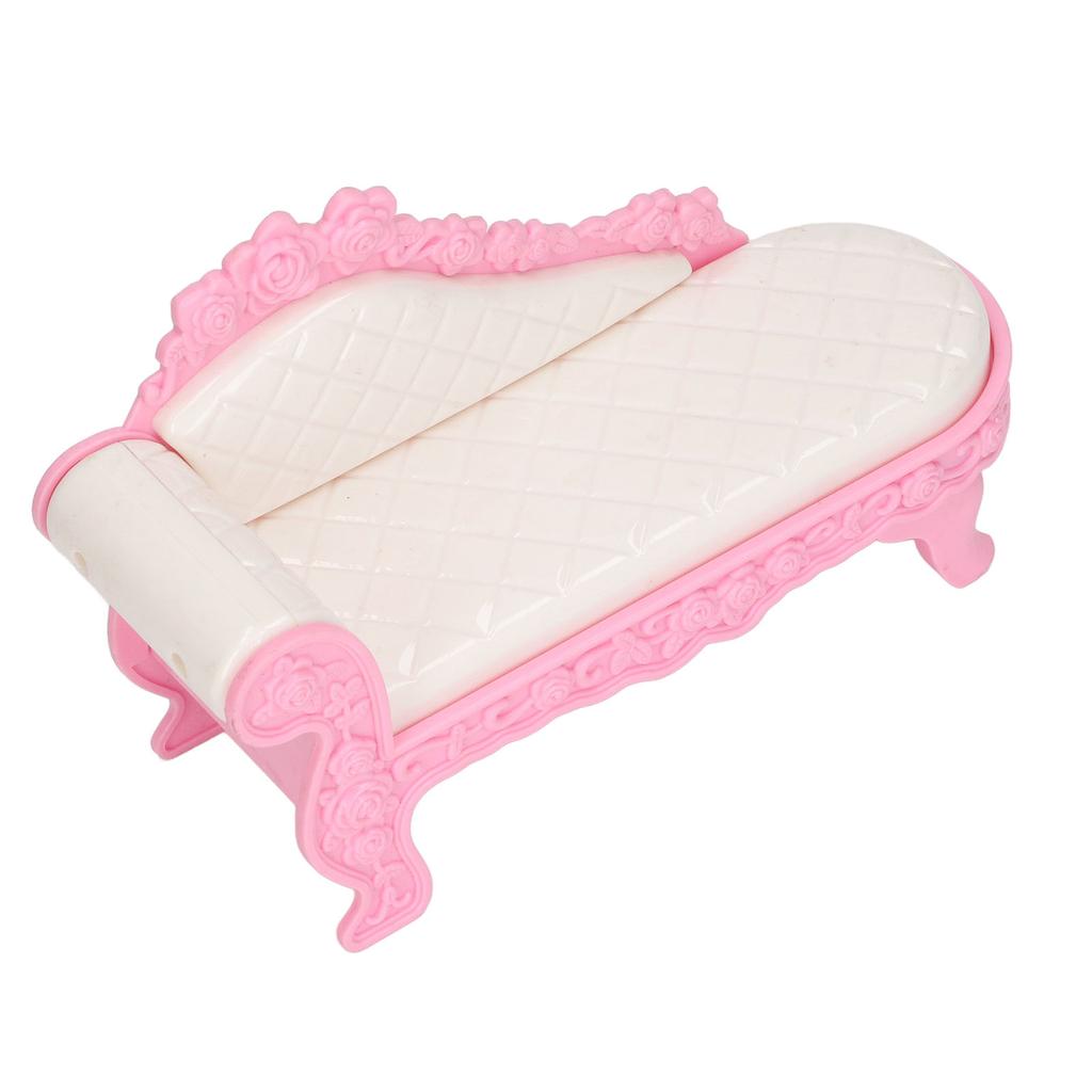 1:12 Scale Dollhouse Sofa Miniature Decor Simulation Dollhouse Furniture Sofa for Living Room