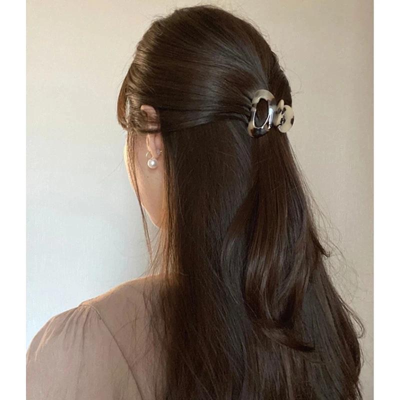 Süße Mini Acetat Haarspange für Frauen Mädchen Haarklammer Schicke Haarspangen Krabben Haarspangen Styling Klammern Mode Haaraccessoires