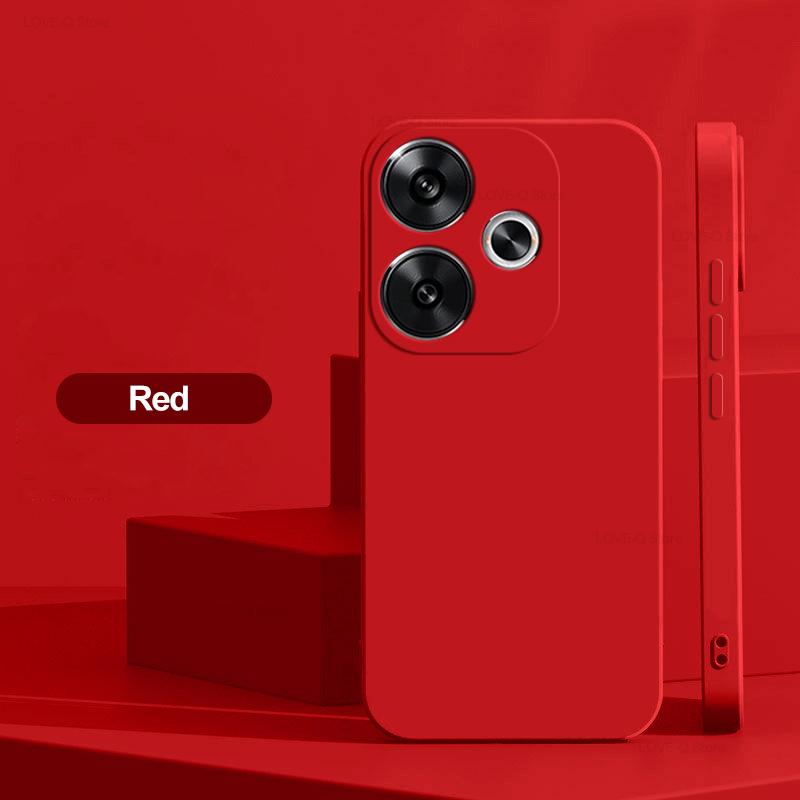Per Poco F6 F 6 PocoF6 Pro Custodia Custodia per Telefono in Silicone Liquido Per Xiaomi Poco F6 Pro Custodie Copertura Morbida Antiurto
