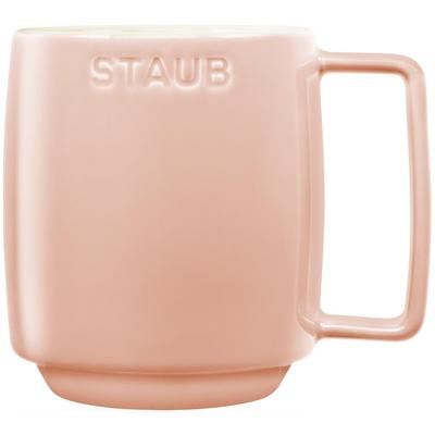 Staub Mug M Light Pink Ceramic Mug Cup Ceramic Microwave Safe Japanese Ceramic Stacking Mug "Stacking 350ml" [Authorized Product] Z1032-791
