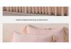 Machine Washable Summer Ice Silk Bed Skirt Cooling Mat Set