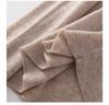 Women's Slim Fit High Neck Wool Sweater - Knitted, Autumn/Winter Collection