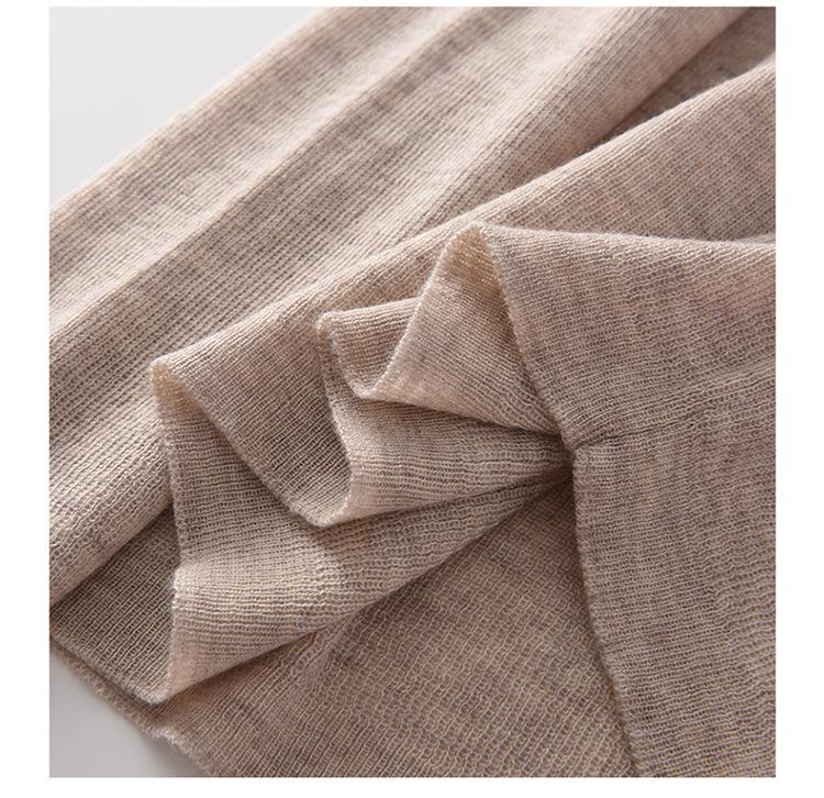 Women's Slim Fit High Neck Wool Sweater - Knitted, Autumn/Winter Collection