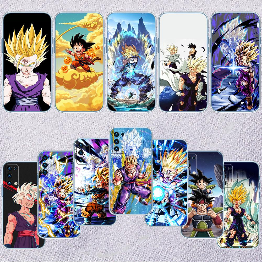 Custodia Trasparente per Telefono Dragon Ball Gohan per Samsung Galaxy A04 A04S A14 A23 A34 A54 M23 M33 M52 M53