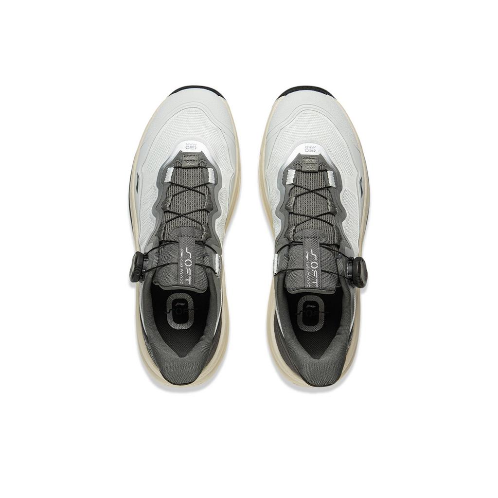Li Ning Soft Go Max 2 Retro Versatile Fashion Classic Cushioning Non-Slip Wear-Resistant Breathable Support Rebound Low-Top Casual Shoes AGLV001-7