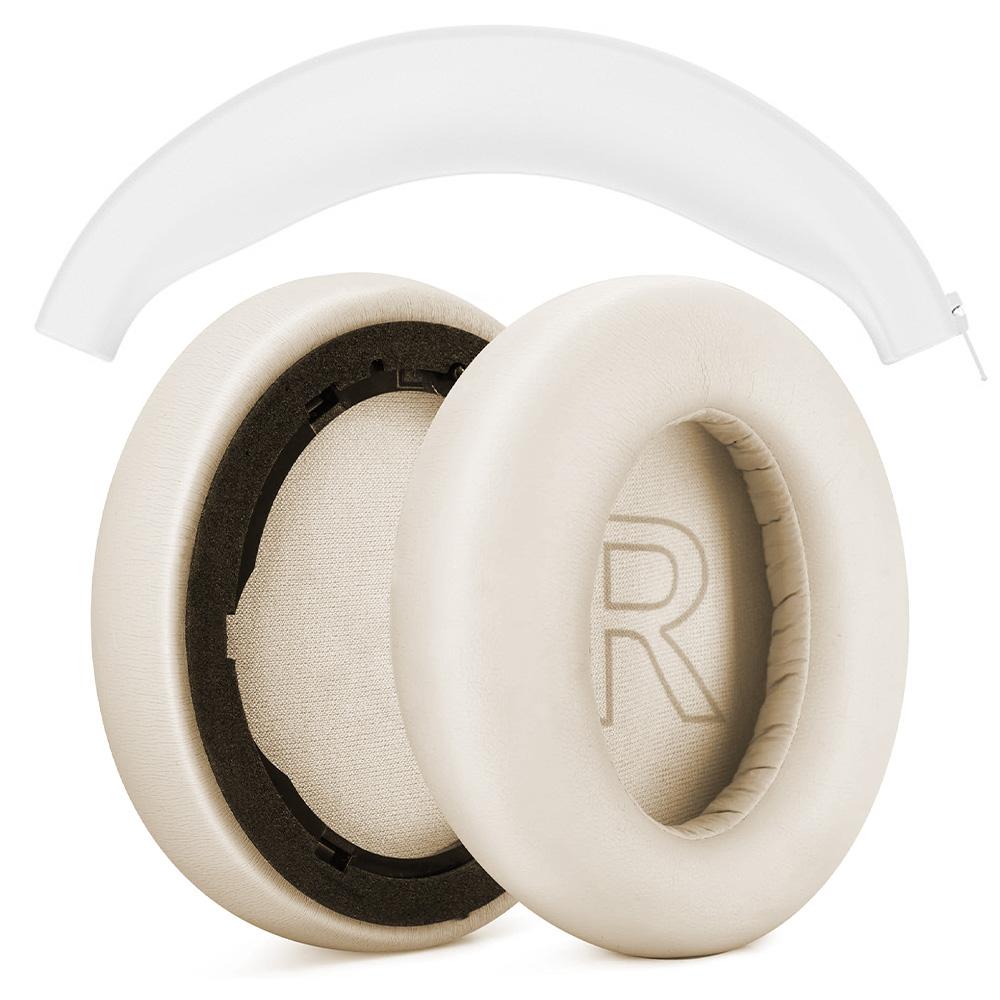 Earphone Pads for Anker Soundcore Life Q20 BT Replacement Pink Earpads Headphones Earmuffs Mesh Memory Covers Sponge Protein