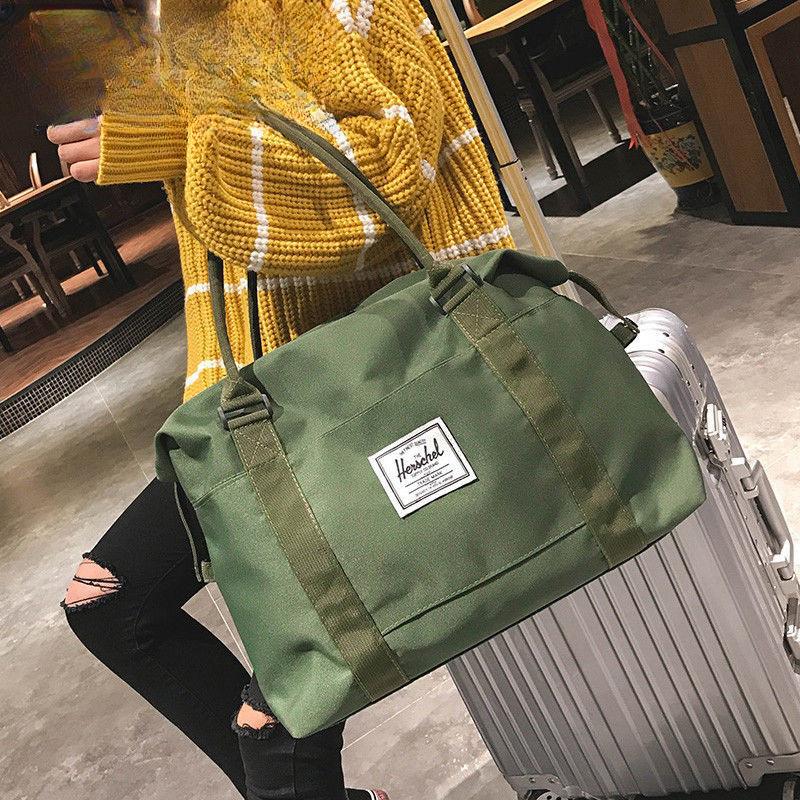 

Short trip bag Travel tote bag Large capacity men s duffel bag Fitness short trip cover Tie rod Women s boarding bag Blue зелёный