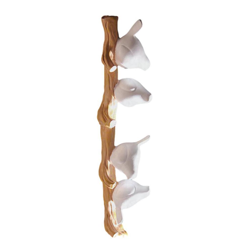 Wall Mounted Resin Bird Coat Hook Decorative Hanger for Hanging Towels and Clothes Home Decoration Accessories