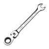 Ratcheting Combination Wrench Spanner 180-Degree Variable Angle Design Rust-resistant Quick Manual Ratchet Wrench