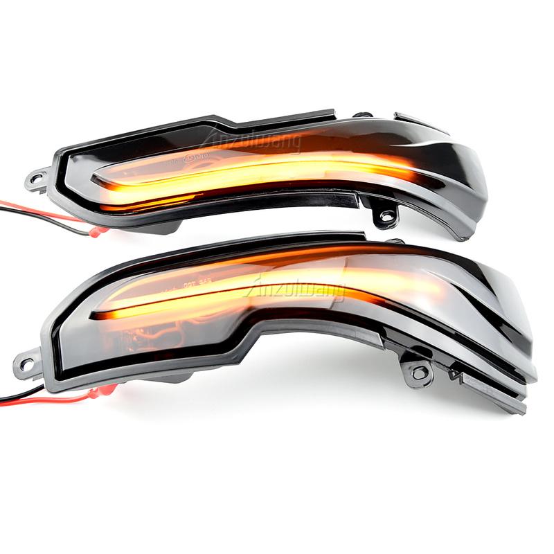 Dynamische LED-Blinkerleuchte für Infiniti Q30 Q50 Q60 Q70 QX50 QX60 QX70 Seitenspiegel (sequenzielle Blinkerlampe)