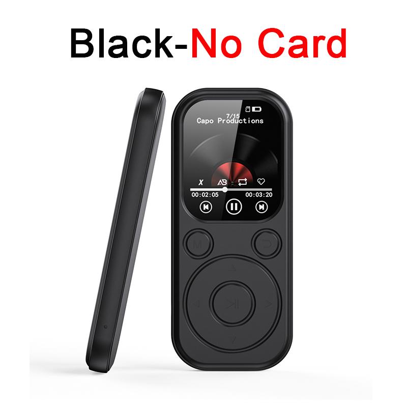 Portable MP3/MP4 Music Player 2.01-inch IPS High Definition Screen Bluetooth 5.4 Compatible eBook Recording Walkman FM Radio