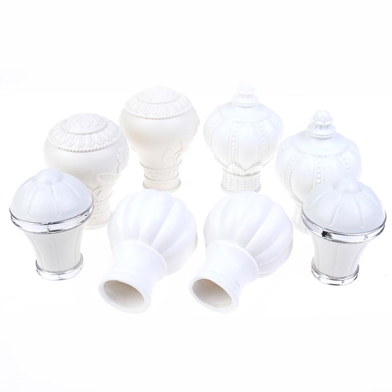 UTDKLPBXAQ Plastic Curtain Rod Finial Curtain Rod Decorative Head Plug Curtain Rod Accessories UTDKLPBXAQ Plastic Curtain Rod Finial Curtain Rod Decorative Head Plug Curtain Rod Accessories
