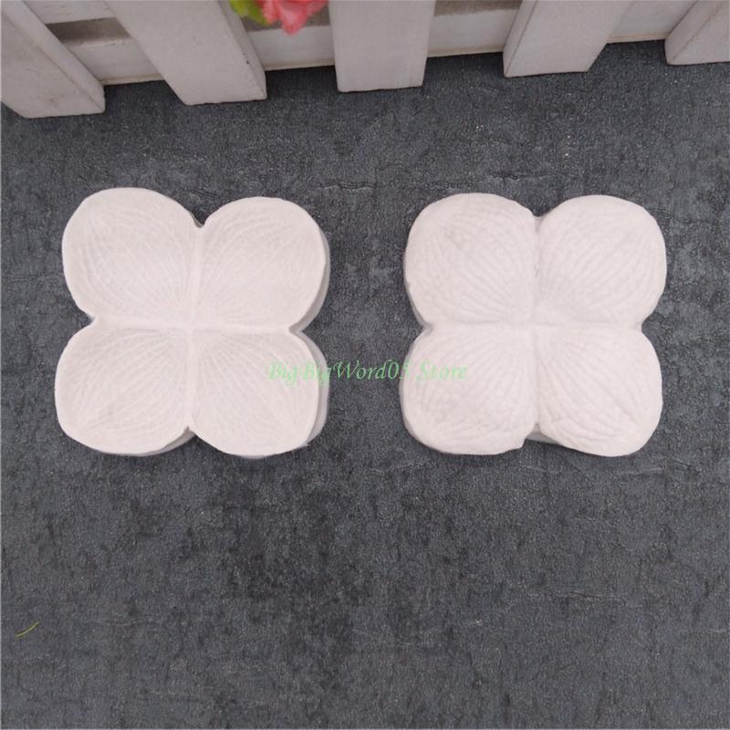 24TE Small Flower Silicone Mold for Sugarcraft Cake Making Hydrangea Blossom