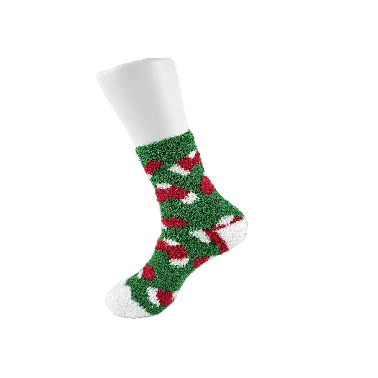 

Женские рождественские носки из кораллового флиса – Утепленные носки для сна и дома на осень и зиму