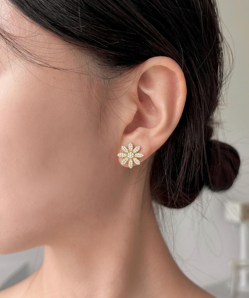 Jyddm Holiday Flower Earrings
