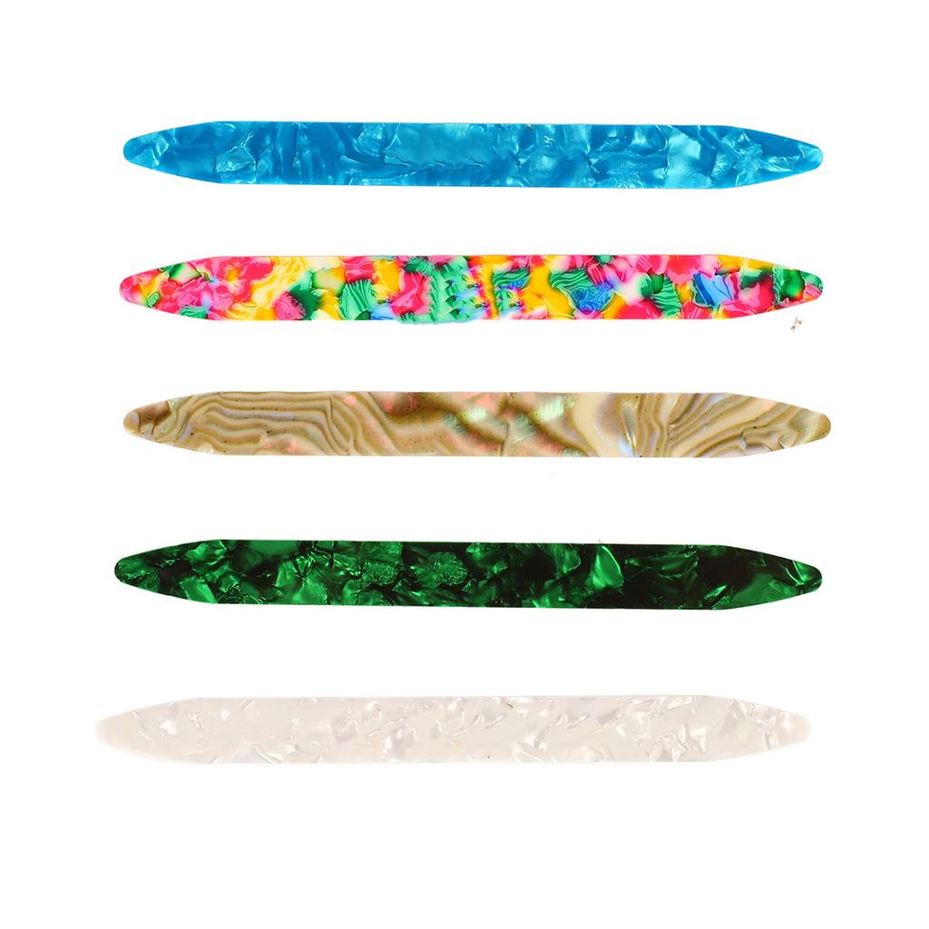 5Pcs Oud Pick Plectrum Professional Pattern Printed Oud Pick Plectrum Set for School Performance