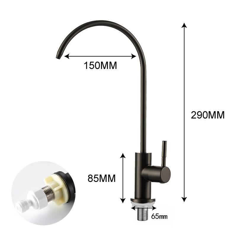 TLXT 304 Stainless Steel Single Cold Drinking Water Faucet