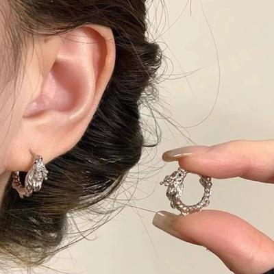 Dragon -Shaped Pattern Earrings ,New High -End ,Personalized And Unique Earrings ,Niche ,Cool ,Fashionable And Exquisite Earrings