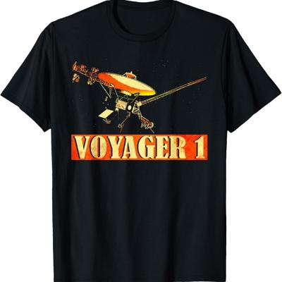 Voyager 1 Interstellare Raumsonde Sonnensystem Astronomie T-Shirt5