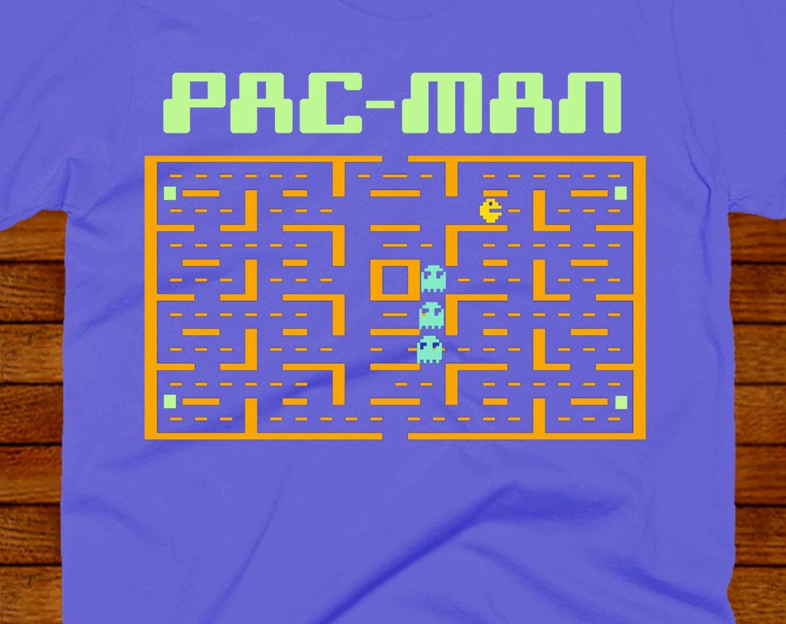 Pac Man T shirt: 80s Atari Game Version 3XL