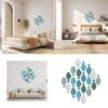 20Pcs Coastal Beach Fish Hangings Pendants Mediterraneans Wooden Fish Sculpture Decorations Ornament for Bathroom Top Sale