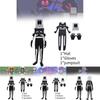 Unisex Halloween Cosplay Skeleton Jumpsuit For Creative Stage Performances And Events