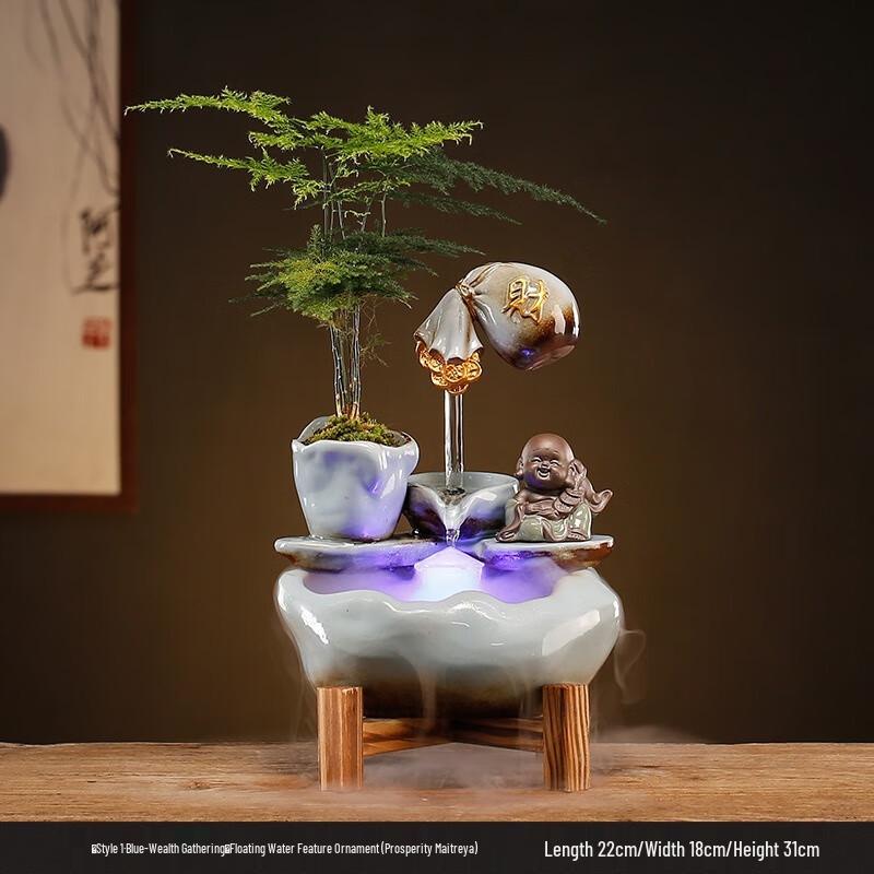 Настольный фонтан OIMG для привлечения богатства