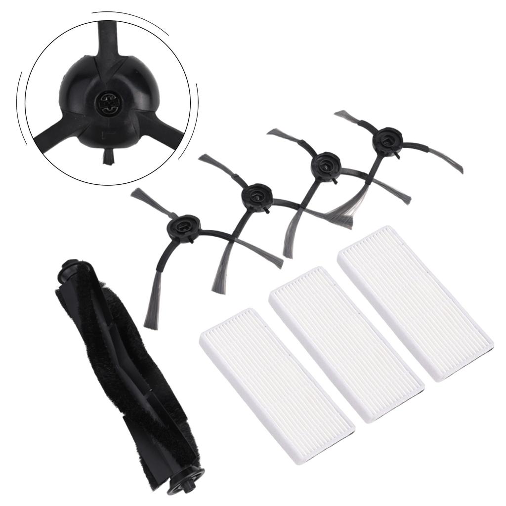 Side Brush Main Brush Vacuum Cleaner Vacuum Cleaner Parts Filters Parts Robot Cleaner Parts Cleaning Attachment